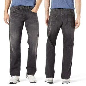Signature by Levi Strauss & Co Men's Black Loose Jeans - Size 38 x 30 - NWT